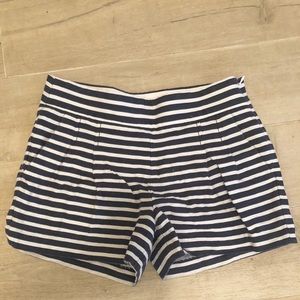 J. Crew / High Waist / Linen Shorts - Size 0